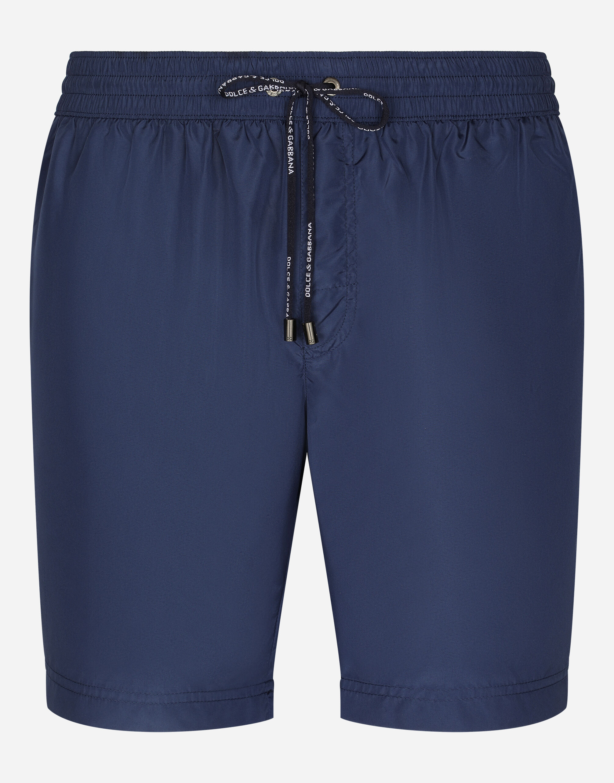 Mid swimming trunks with pouch bag in BLUE for | Dolce&Gabbana® US