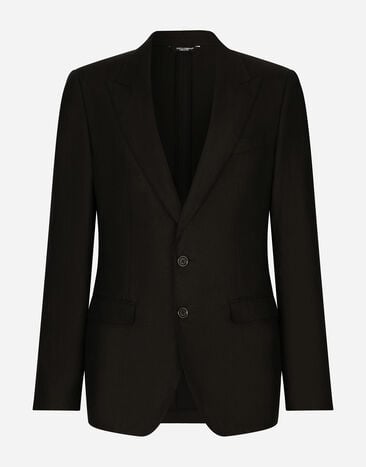 Dolce & Gabbana Single-breasted linen Taormina jacket Multicolor G2QU4TFR2ZJ