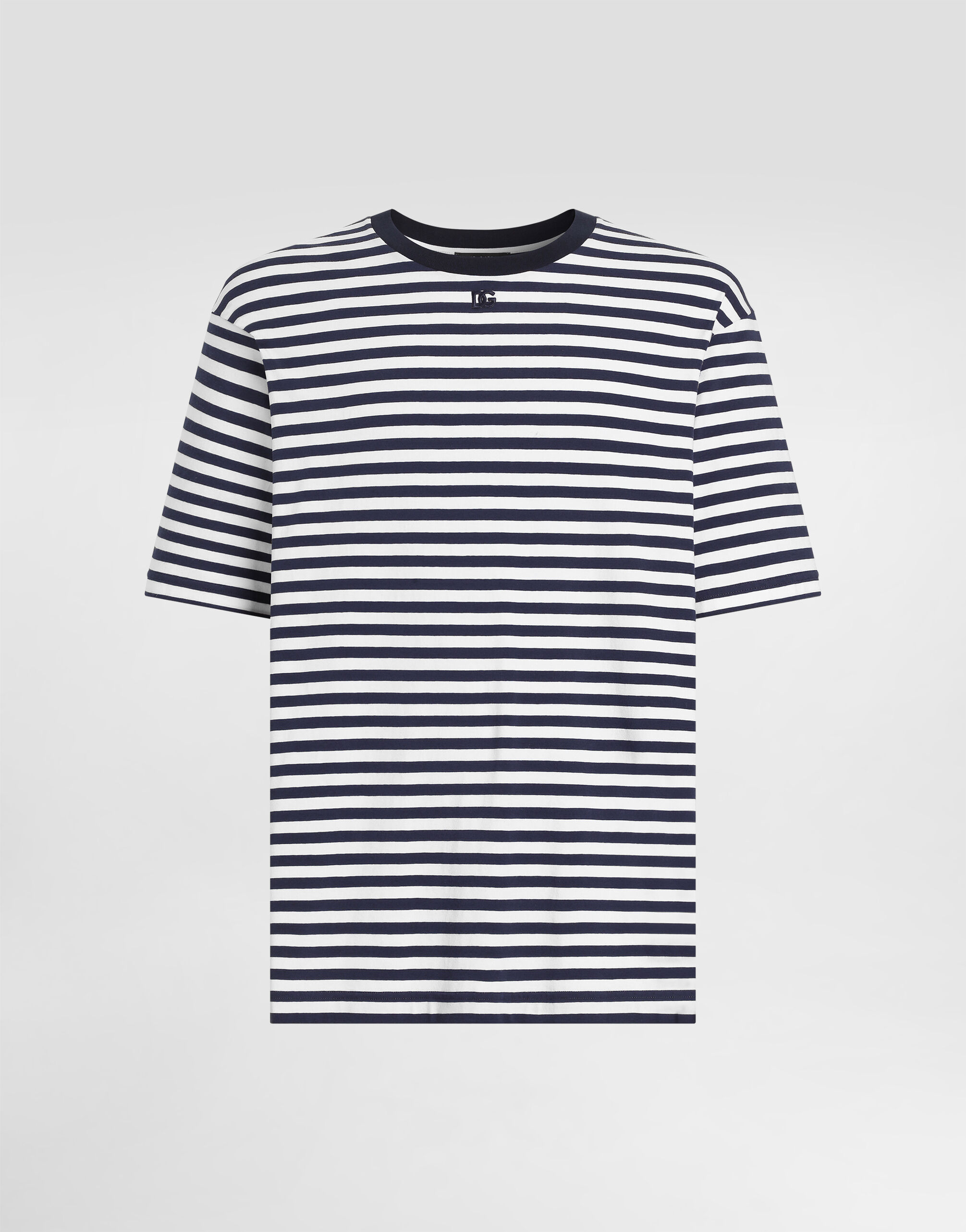 Striped jersey t-shirt