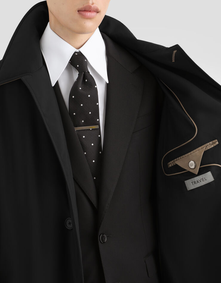 Dolce & Gabbana Single-breasted nylon trench coat  G059HTFUS35