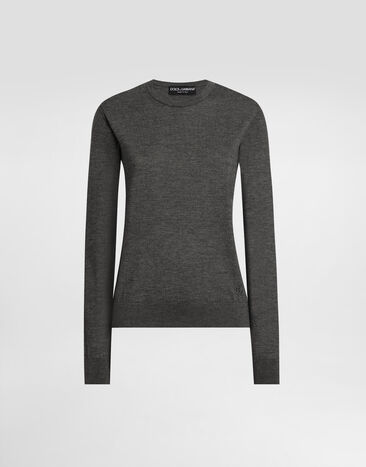Dolce & Gabbana 羊绒套衫 灰 FXXAGZJBW0P