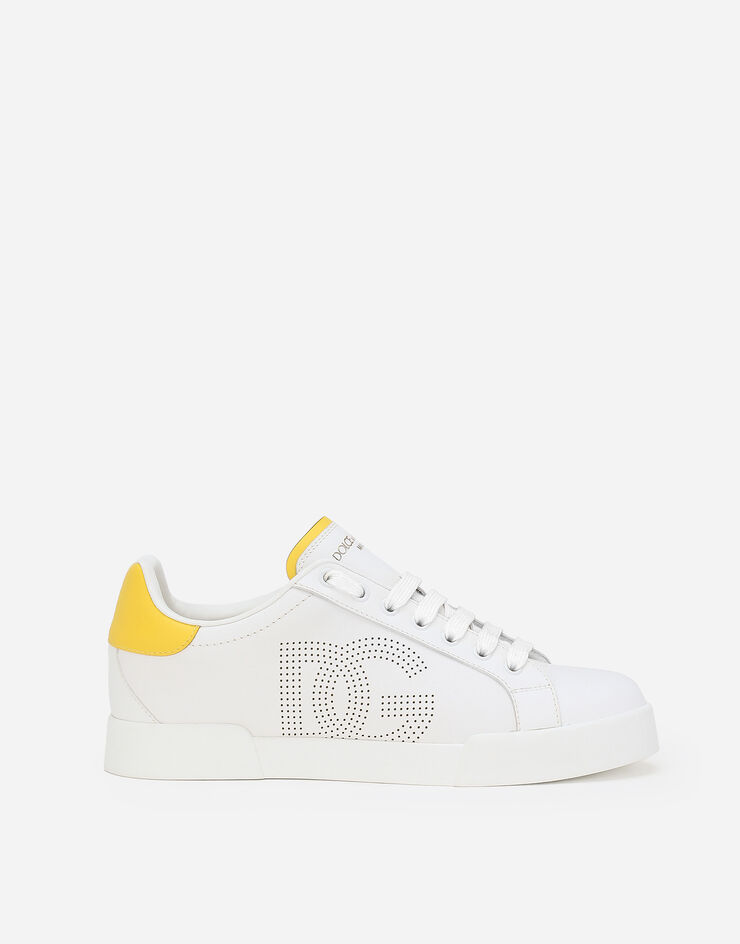 GG WAVE SNEAKER IN BLACK CALFSKIN