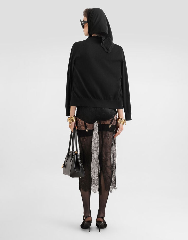 Dolce & Gabbana Cashmere cardigan Dolce & Gabbana Cashmere cardigan Black FXV09ZJGMHZ