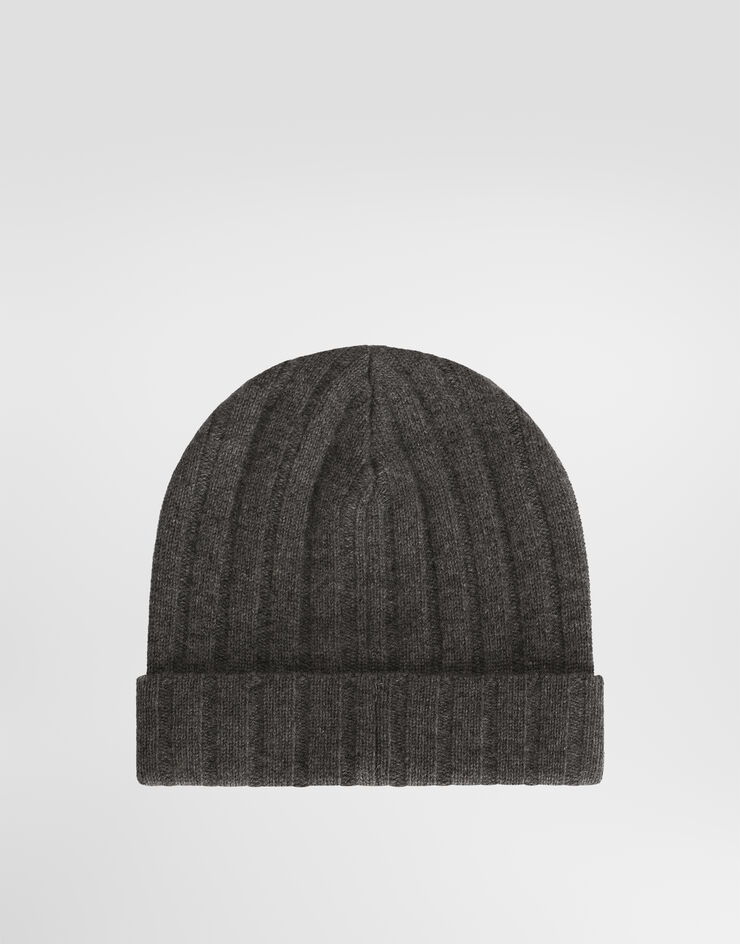 Dolce & Gabbana Cashmere knit hat Grey GX90KTJBW0S