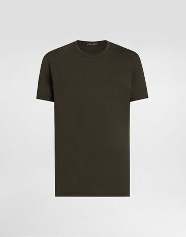 Dolce & Gabbana T-shirt en coton Dolce & Gabbana T-shirt en coton Brown G8JX7TG7P1A
