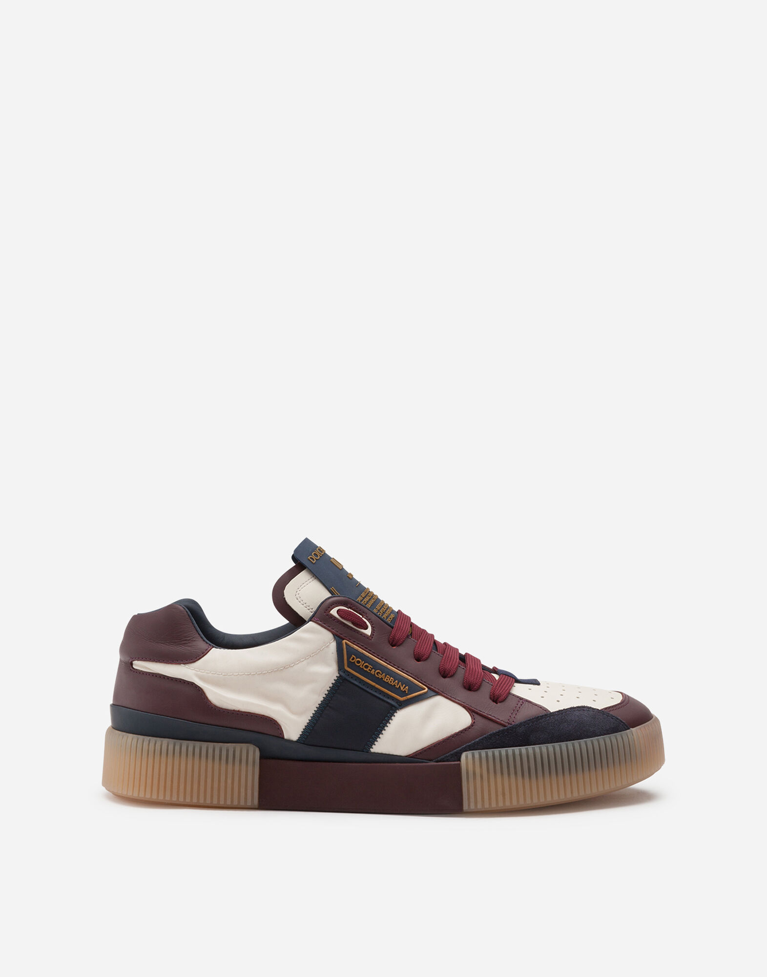Mixed material Miami sneakers