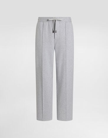 Dolce & Gabbana Melange fleece jogging trousers Grey GP24OTHU7W4