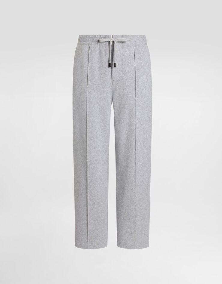 Dolce & Gabbana Melange fleece jogging trousers Grey GP24OTHU7W4