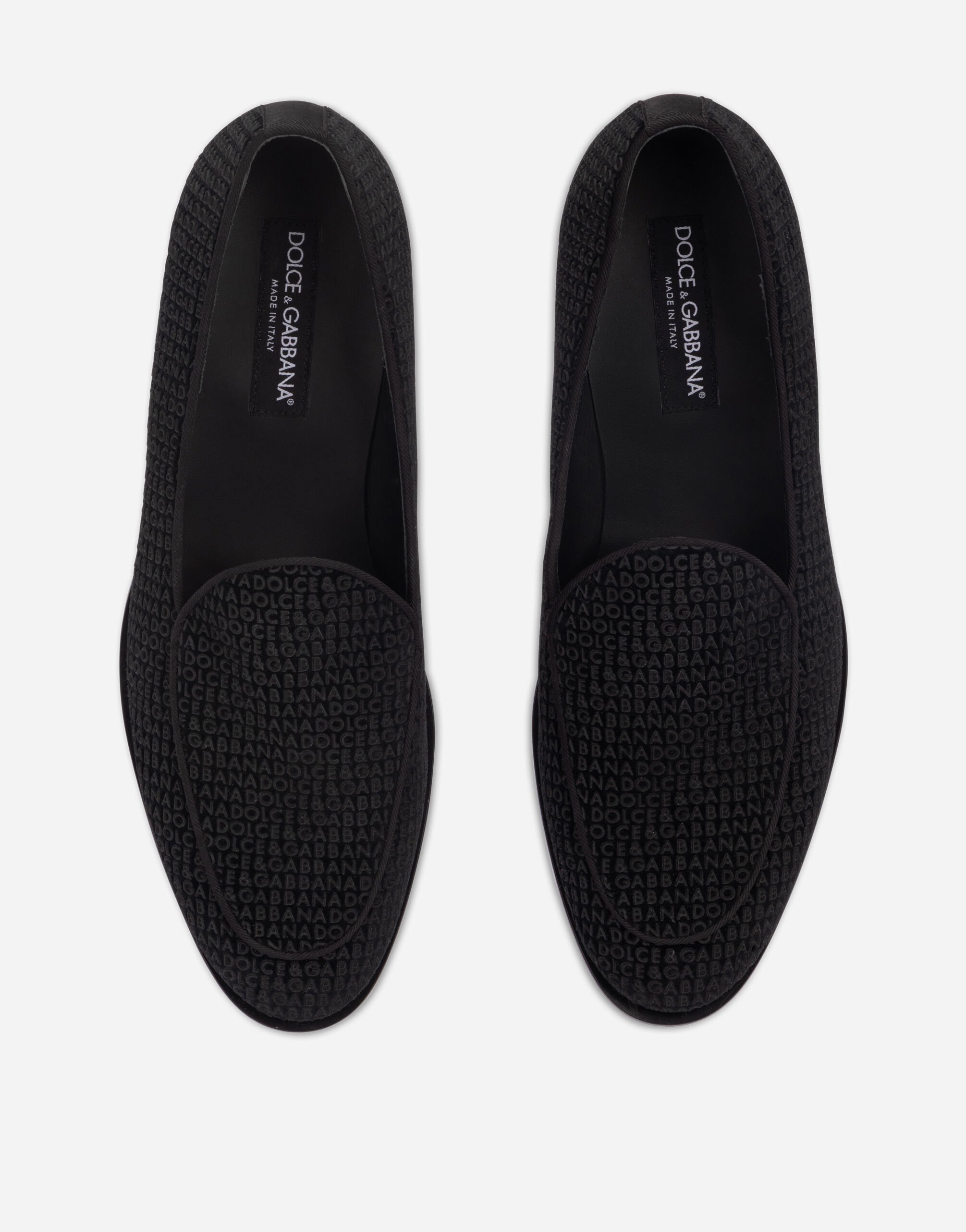 Dolce gabbana hot sale velvet shoes