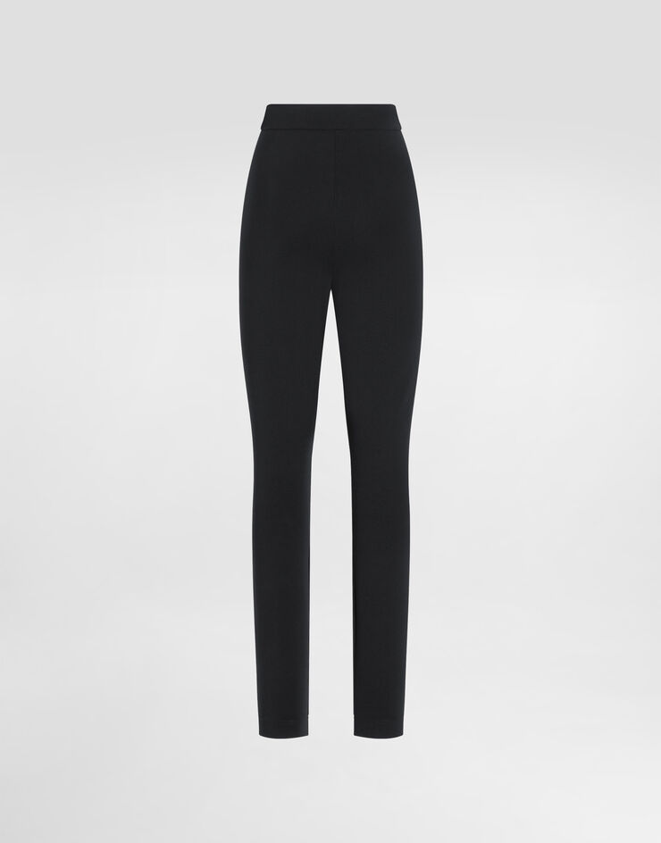 Dolce & Gabbana Milano jersey leggings trousers Black FTC2FTFUGN7