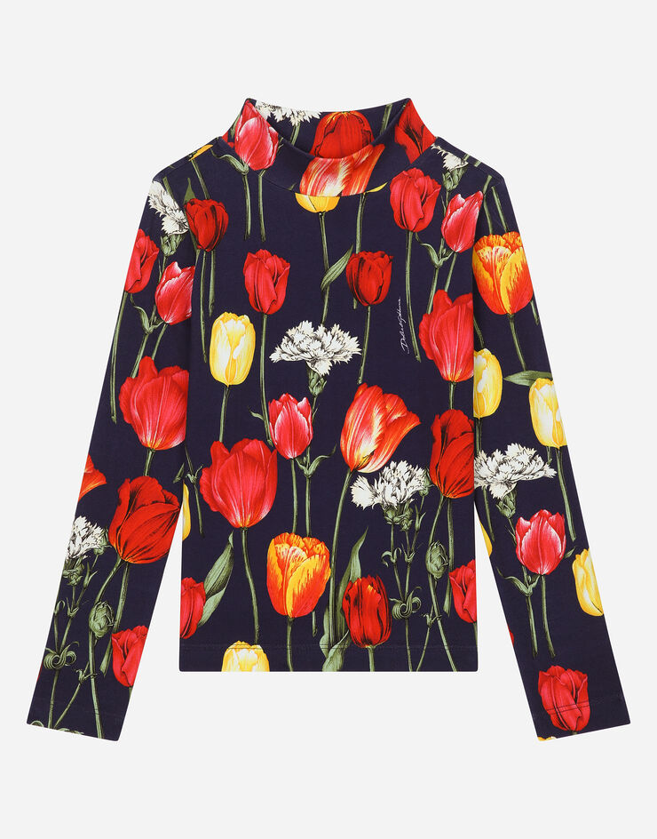 Dolce & Gabbana LUPETTO M/L Stampa L5JTLEFSG85