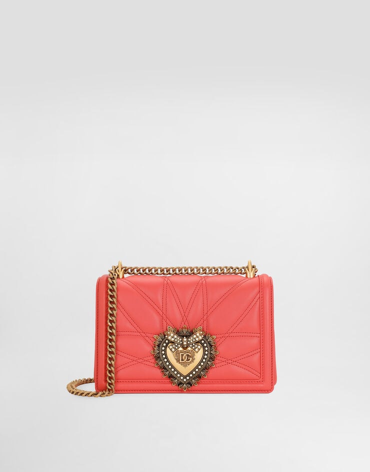 Dolce & Gabbana Medium Devotion shoulder bag Dolce & Gabbana Medium Devotion shoulder bag Orange BB7158AW437