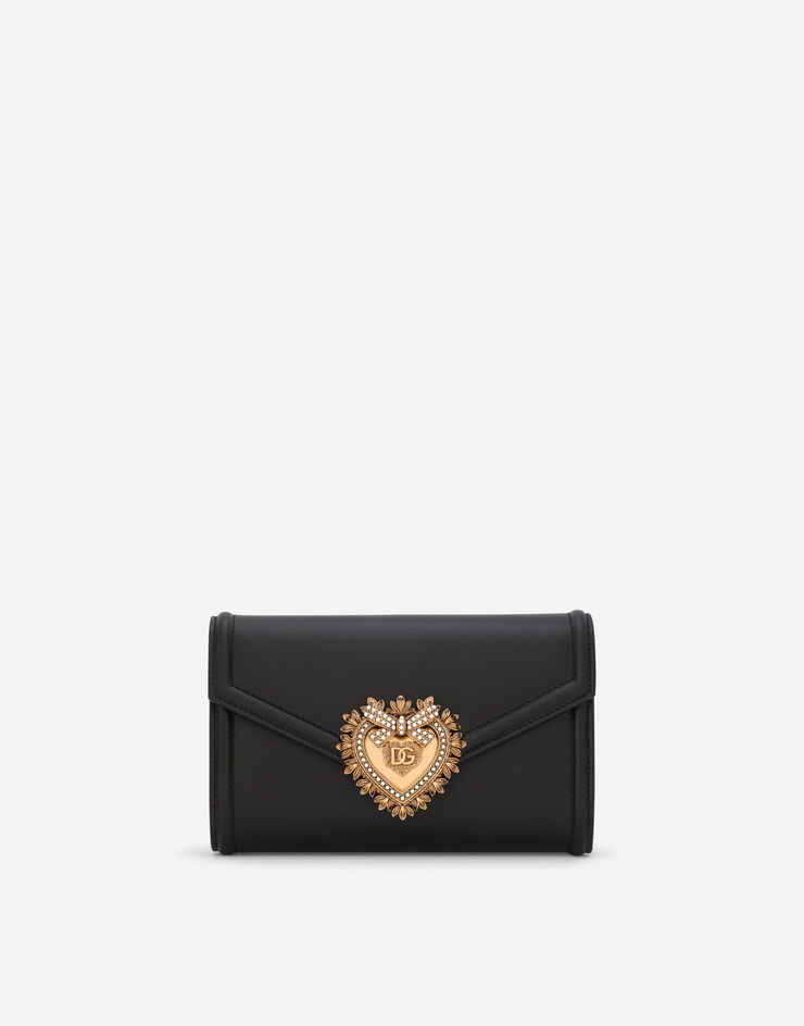 Dolce & Gabbana Minibag Devotion in pelle di vitello Nero BI2931AV893