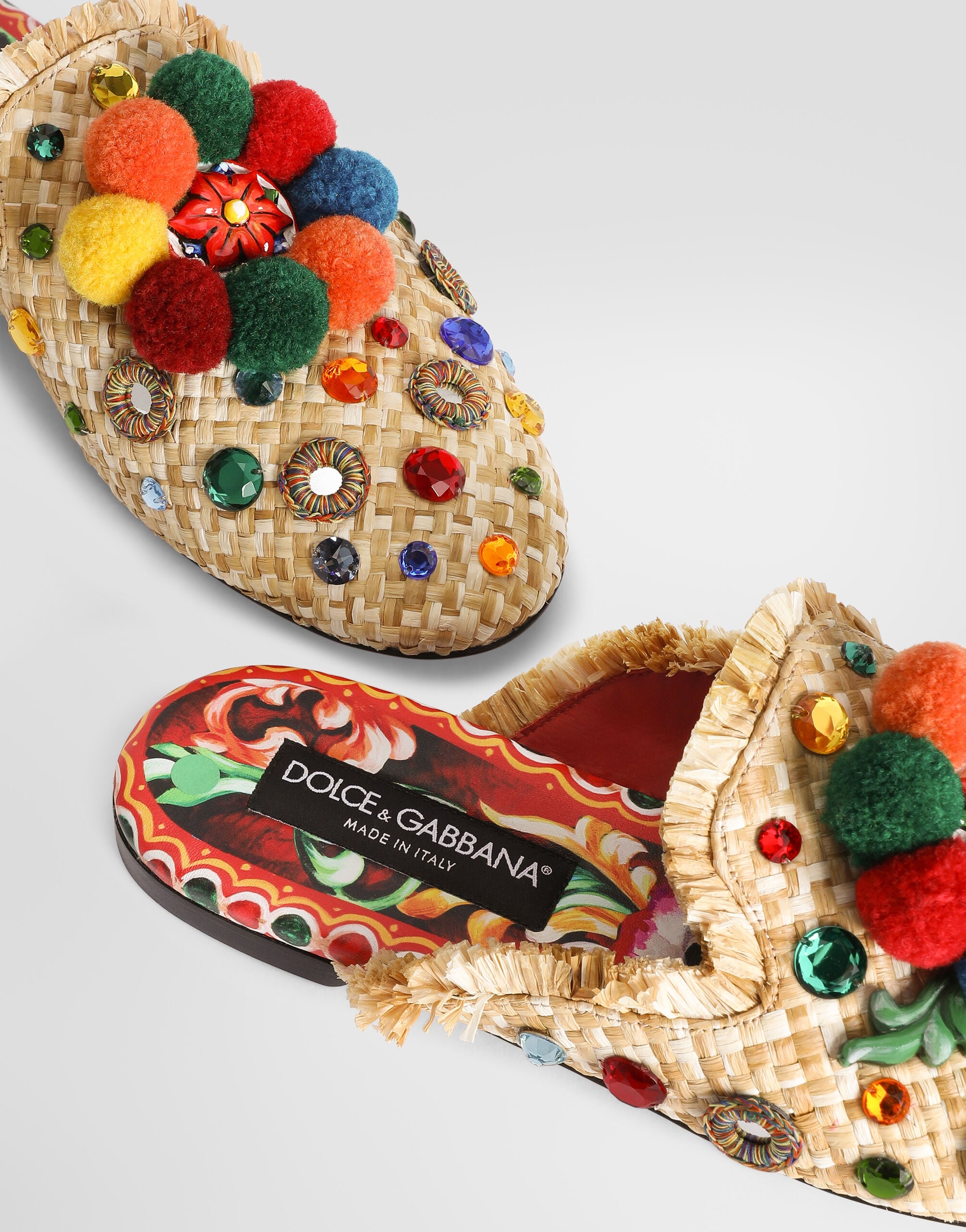 SABOT/MULE in Multicolor for Women | Dolce&Gabbana® US