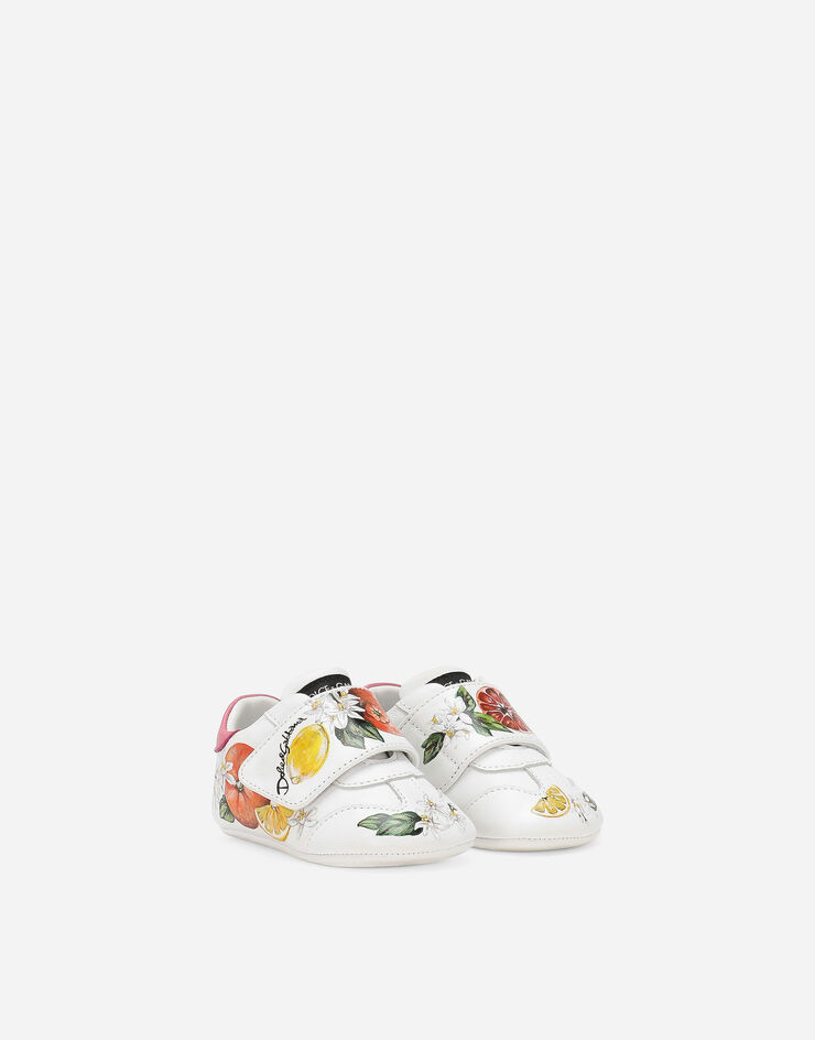 Dolce & Gabbana Printed nappa leather sneakers Print DK0109AB208