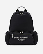 Dolce & Gabbana Nylon backpack Blue BM2197AG182
