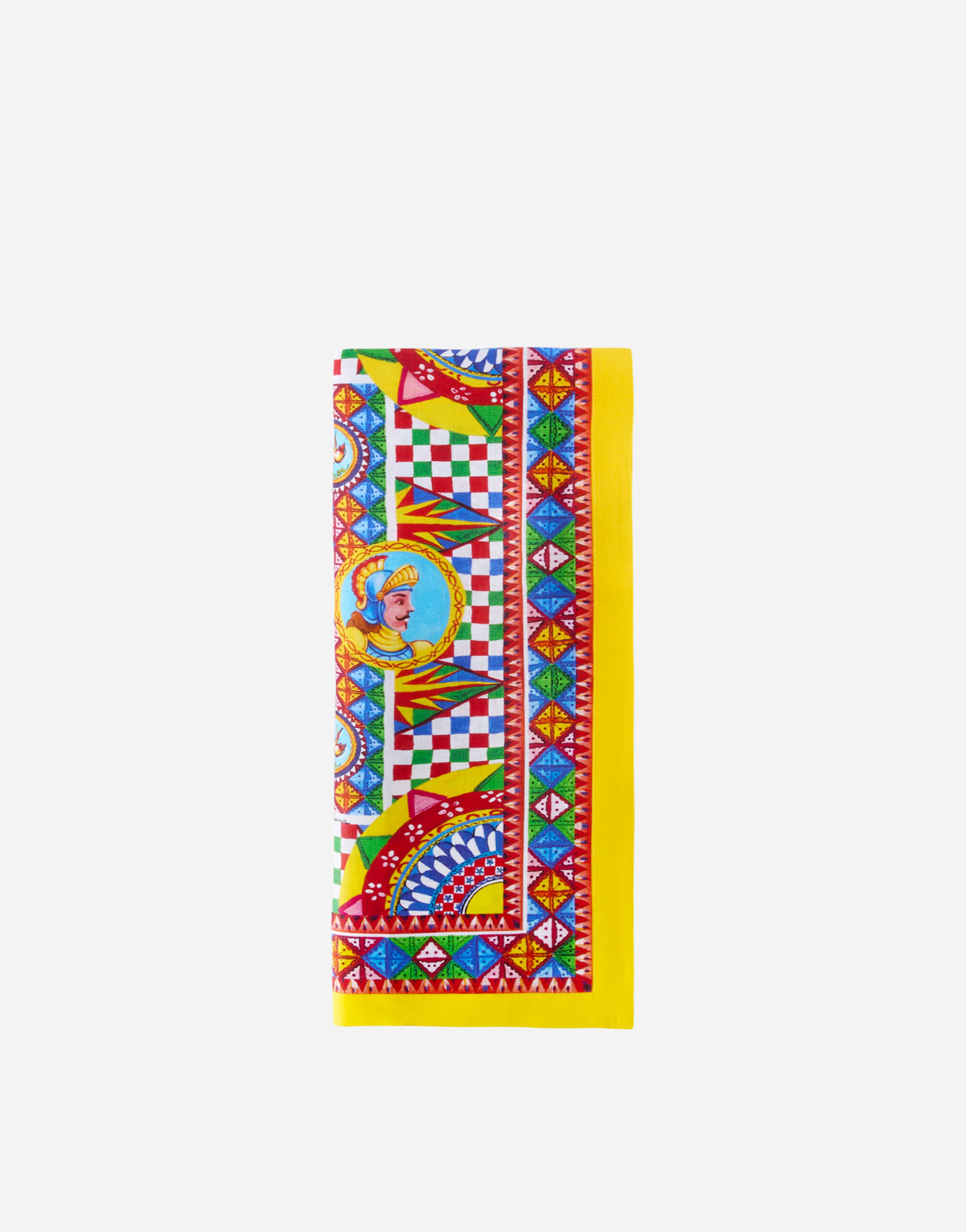マルチカラー ランチョンマット＆ナフキンセット リネン | Dolce&Gabbana®