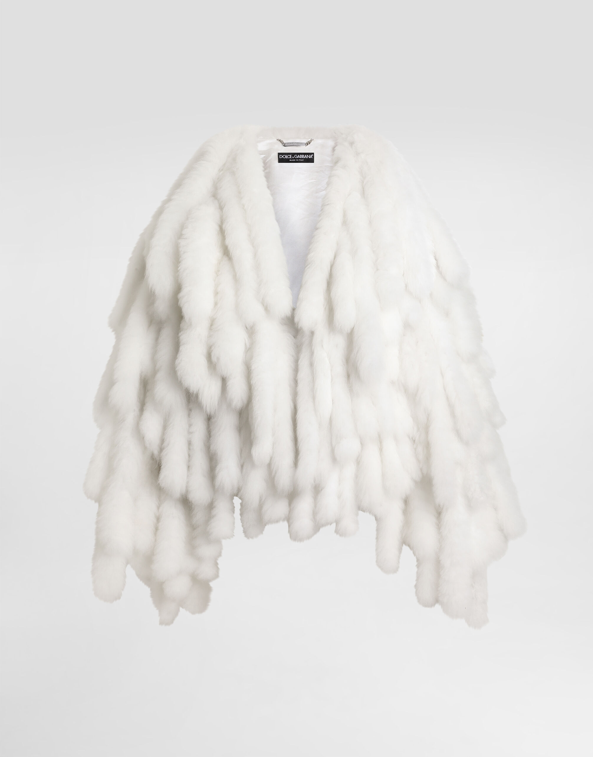 DOLCE & GABBANA アルパカコート　ドルチェアンドガッバーナ Whiteのウィメンズ アルパカ コート | Dolce&Gabbana®