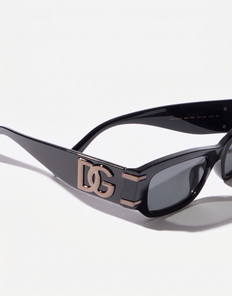 Dolce & Gabbana DG Griffe Sunglasses Dolce & Gabbana DG Griffe Sunglasses Black VG4564VP16G
