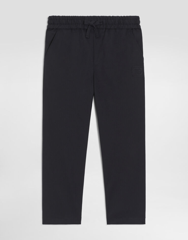 Dolce & Gabbana Techno gabardine trousers Dolce & Gabbana Techno gabardine trousers Blue L45P52FUZEM