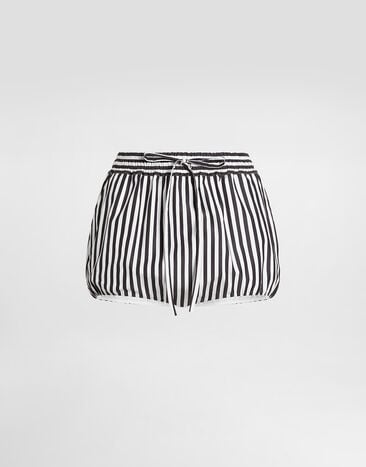 Dolce & Gabbana Striped poplin culottes Multicolor FTDJ2TFR52G
