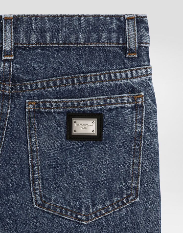 Dolce & Gabbana 5-pocket denim trousers Dolce & Gabbana 5-pocket denim trousers Blue L42F59LDD93
