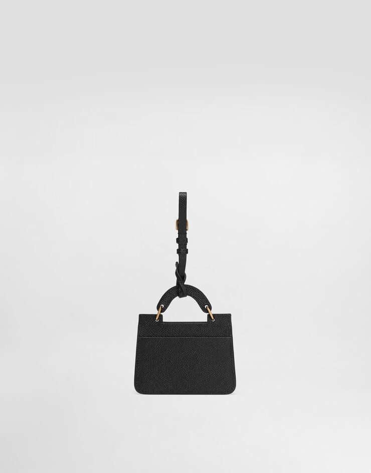 Dolce & Gabbana Dauphine print calfskin card holder Black BI3401A5070