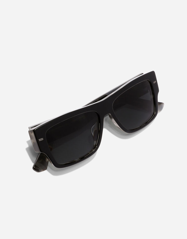 Dolce & Gabbana نظارة شمسية Lusso Sartoriale أسود VG4451VP387
