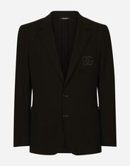 Dolce & Gabbana Stretch jersey Portofino jacket Grey G2NW1TFU4LB