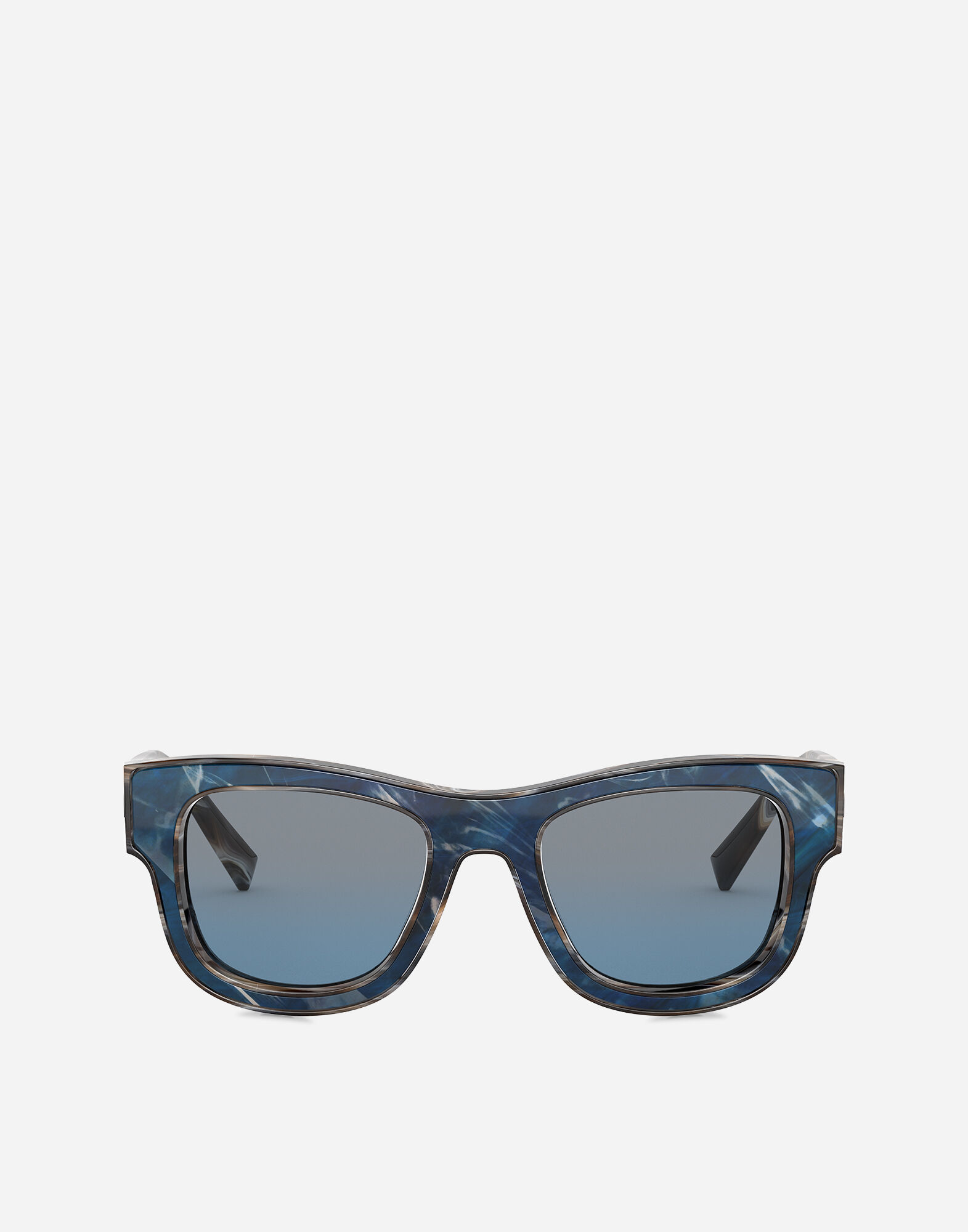 Occhiali da sole Domenico Deep in Marrone e Blu Dolce Gabbana