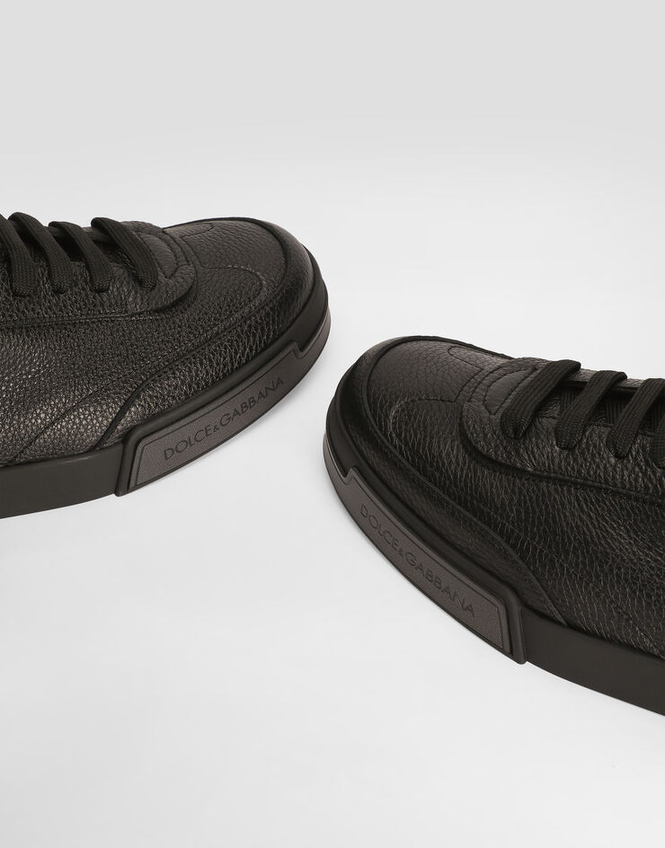 Dolce & Gabbana Calfskin Portofino Yacht sneakers Black A20190A6A88