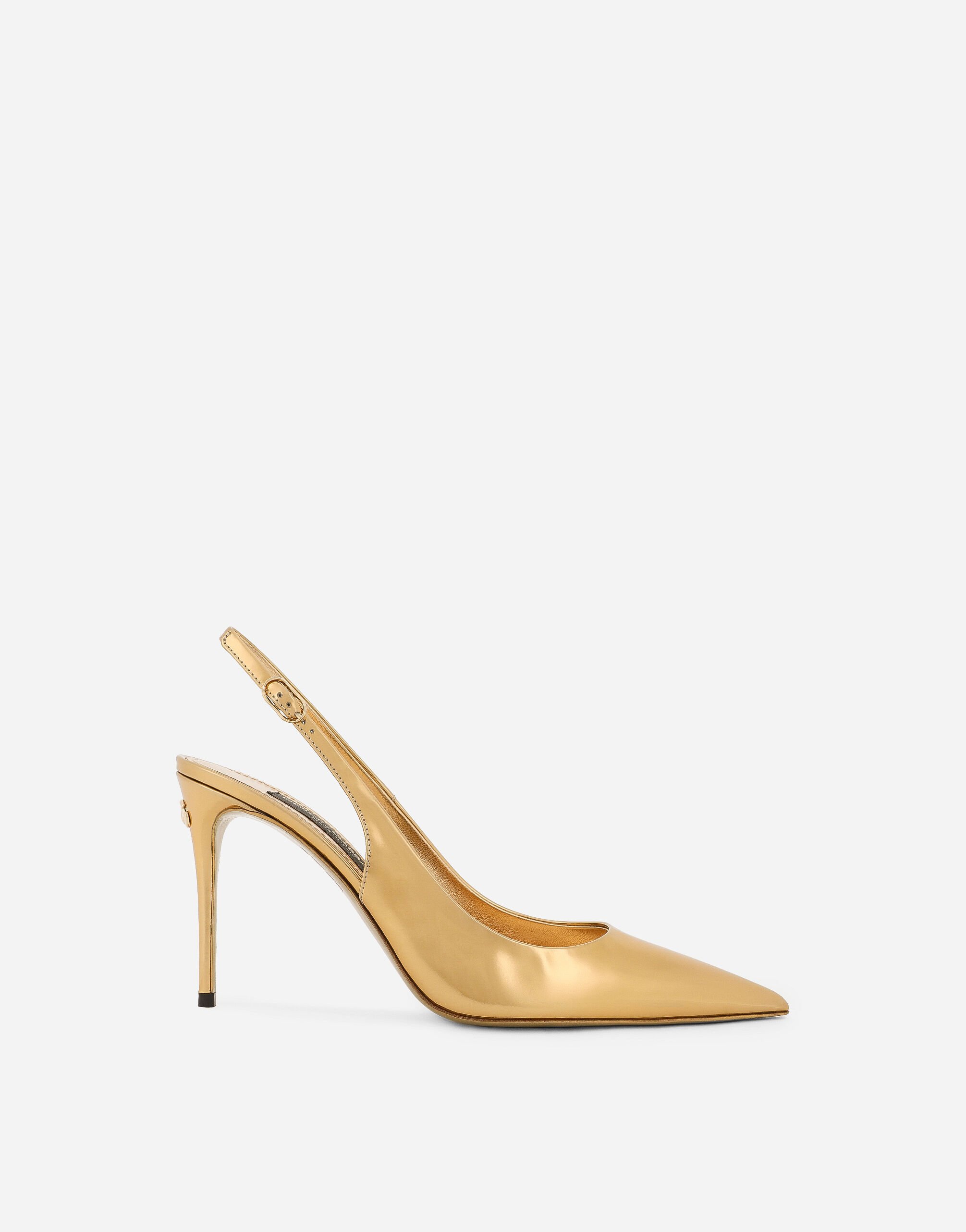 Calfskin slingbacks