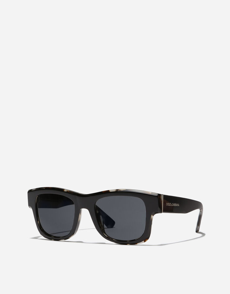 Dolce & Gabbana Sunglasses Costiera Black on grey havana VG4515VP387