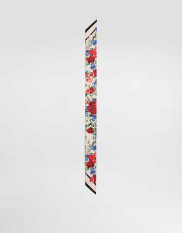 Dolce & Gabbana Floral-print twill headscarf (6x100) Print FS215AGDC5G