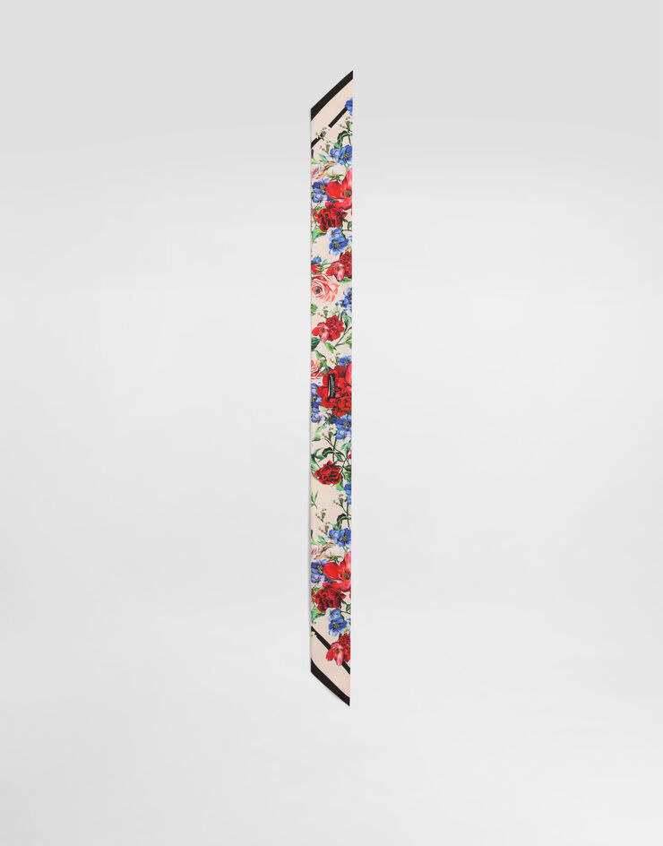 Dolce & Gabbana Bandeau 6 x 100 en sergé à imprimé fleurs Imprimé FS215AGDC5G