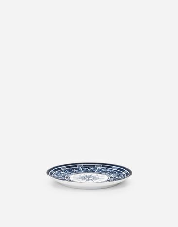 Dolce & Gabbana Set 2 Porcelain Bread Plates Multicolor TC0S02TCANM