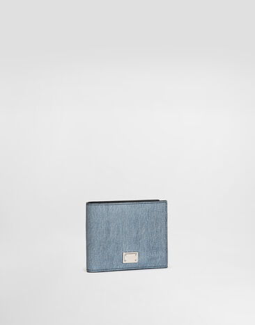 Dolce & Gabbana Denim nubuck wallet Dolce & Gabbana Denim nubuck wallet Denim BP3102AY520