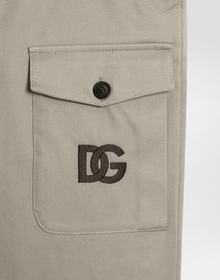 Dolce & Gabbana Gabardine trousers Beige L44P97FUFL3