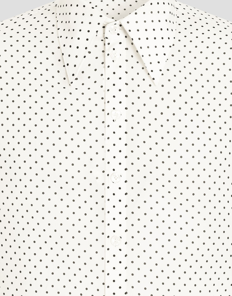 Dolce & Gabbana Sicilia polka dot silk shirt Dolce & Gabbana Sicilia polka dot silk shirt Multicolor G5MT6TGK574