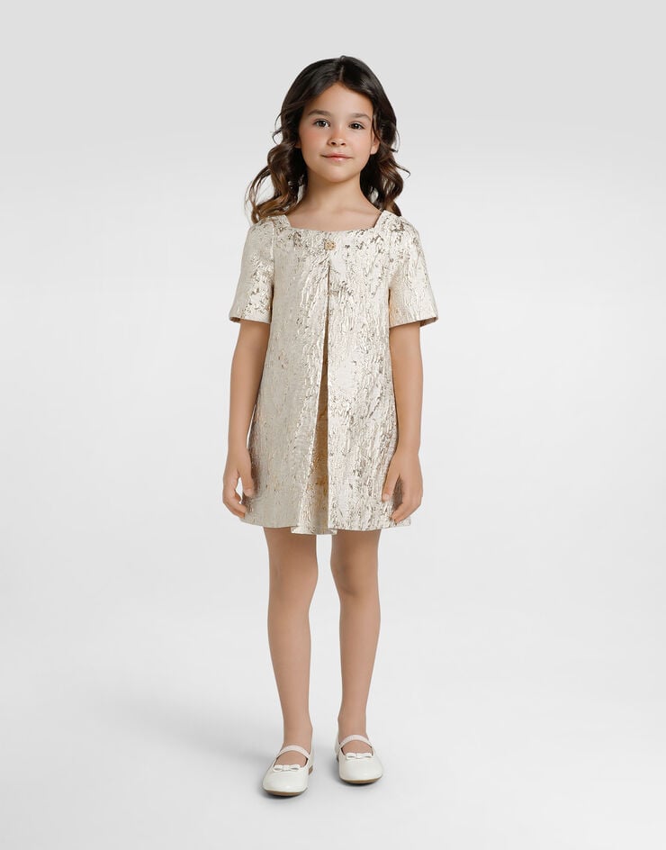 Dolce & Gabbana Brocade dress Multicolor L54DJ0FJSC6