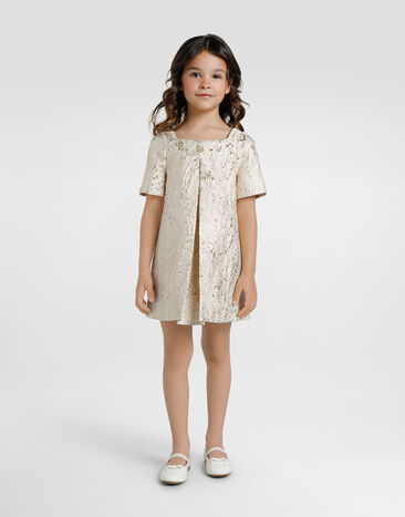 Dolce & Gabbana Brocade dress Multicolor L54DJ0FJSC6