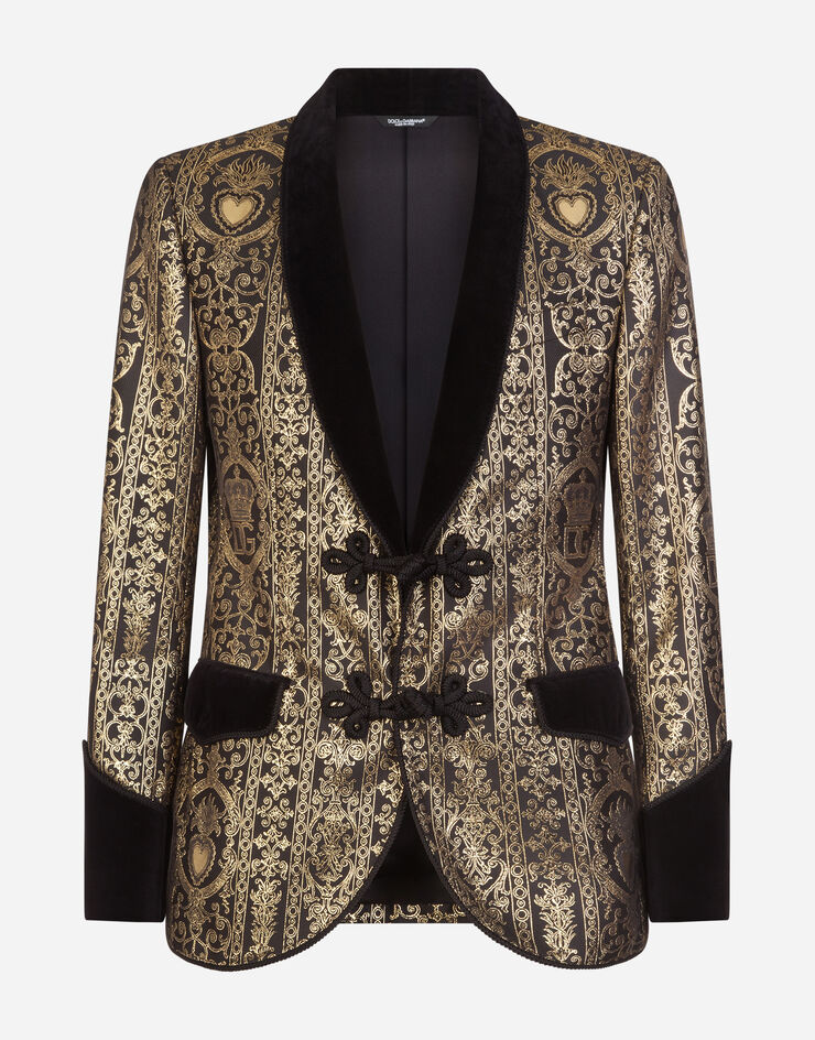 Dolce & Gabbana Tuxedo smoking jacket MULTICOLOR G2MA8THJMFK