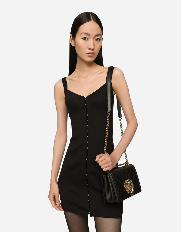 Dolce & Gabbana Medium Devotion shoulder bag Nero BB7158AW437