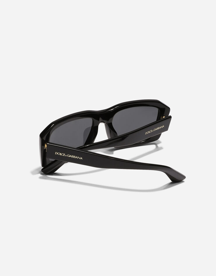 Dolce & Gabbana Sonnenbrille Sartoriale Lusso Schwarz VG443AVP187