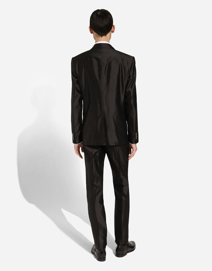 Dolce&Gabbana Single-breasted Sicilia-fit suit Black GKLOMTFU1L5