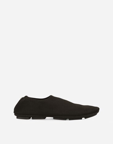 Dolce & Gabbana Slipper de punto elástico Negro A30248AQ237