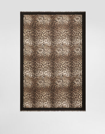 Dolce & Gabbana Leopard-print cotton sarong (110x190) Print O8A54JFSG9R