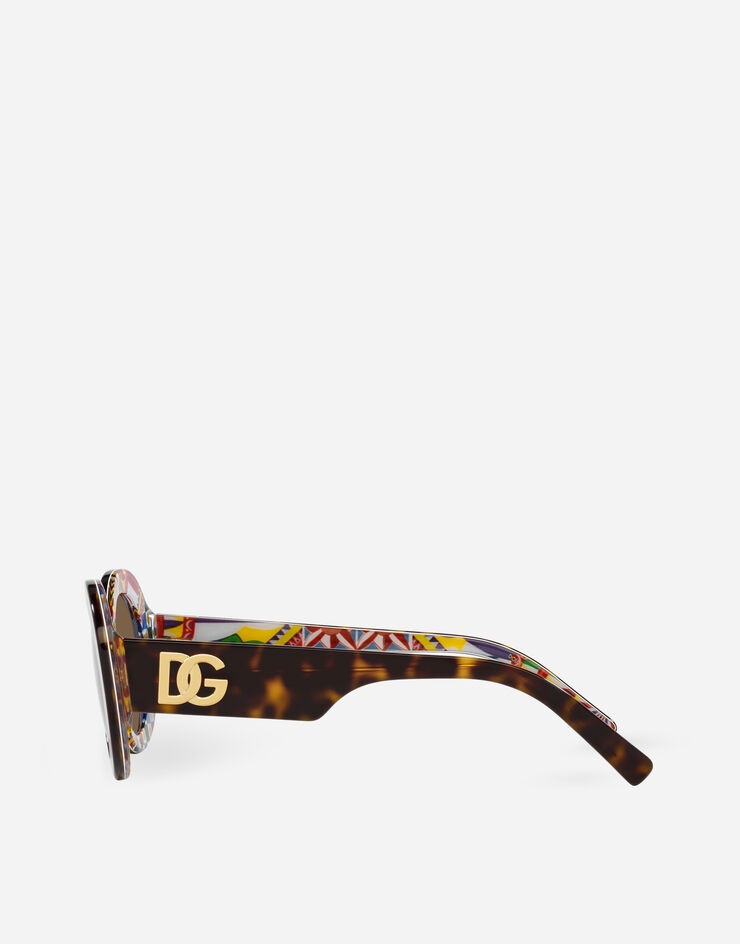 Dolce & Gabbana 「DGロゴ」 サングラス ブラウン VG4448VP573