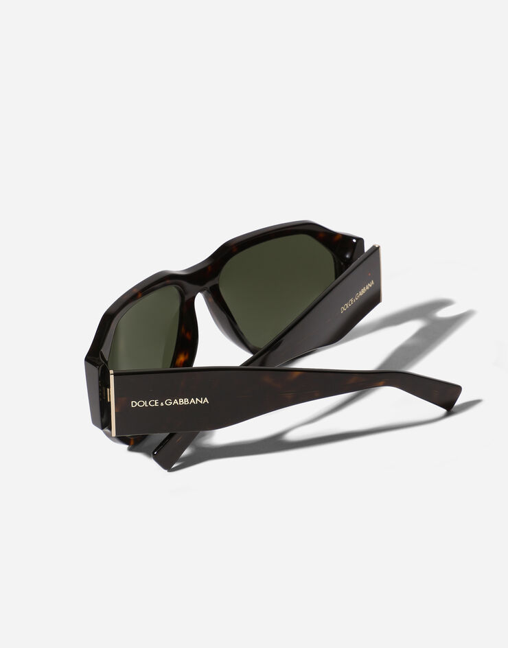 Dolce & Gabbana Sonnenbrille Lusso Sartoriale Schwarz VG4504VP187