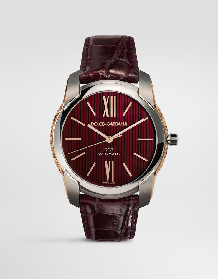 Dolce & Gabbana DG7 Gattopardo watch Dolce & Gabbana DG7 Gattopardo watch Bordeaux WWEE1MWWS09